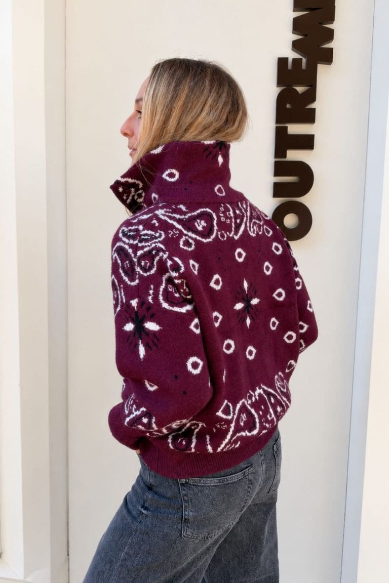 gilet soelle h26/7 bordeaux outremesure