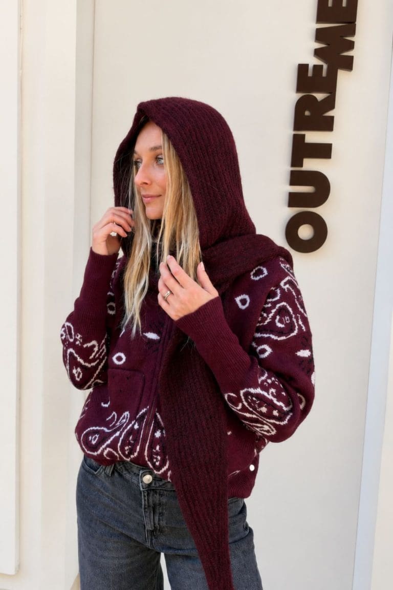 gilet soelle h26/7 bordeaux outremesure