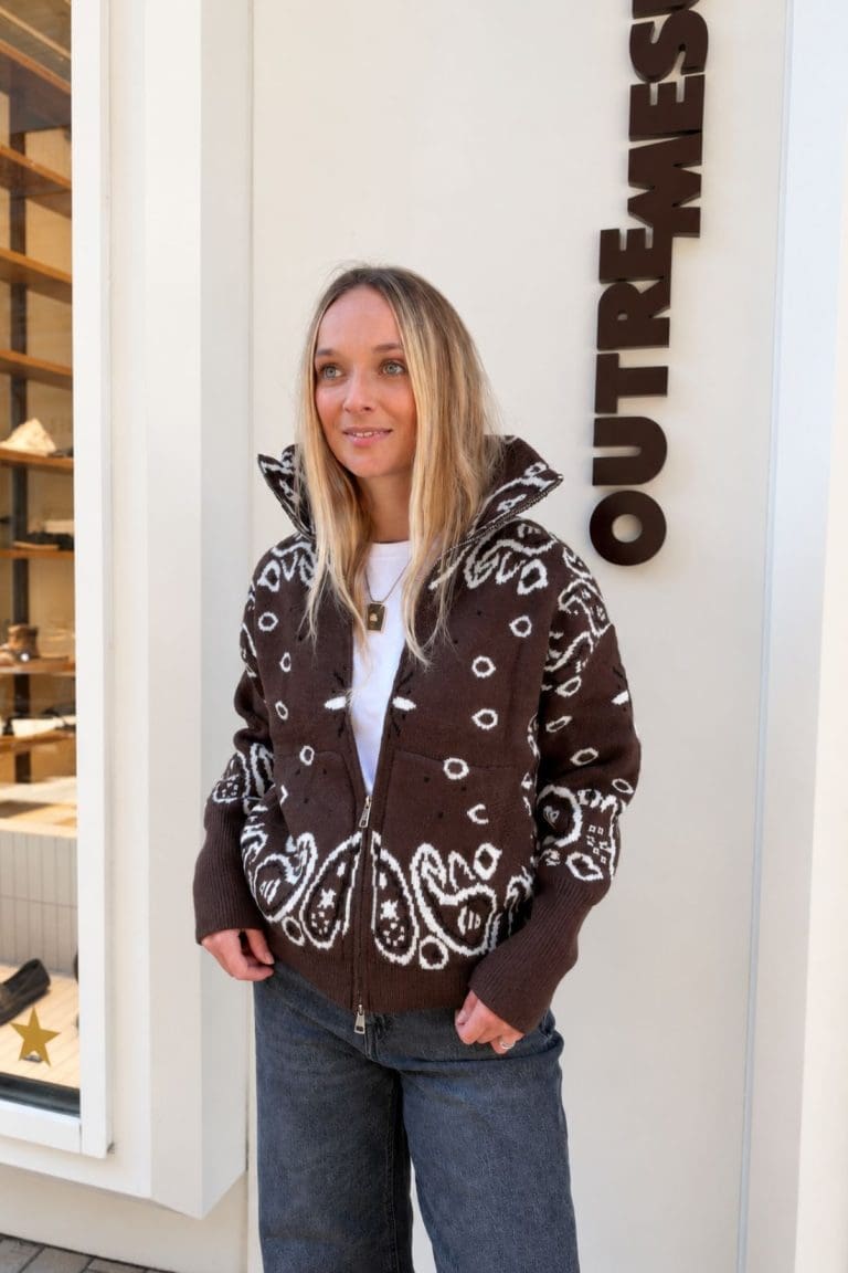 gilet soelle h26/7 marron outremesure