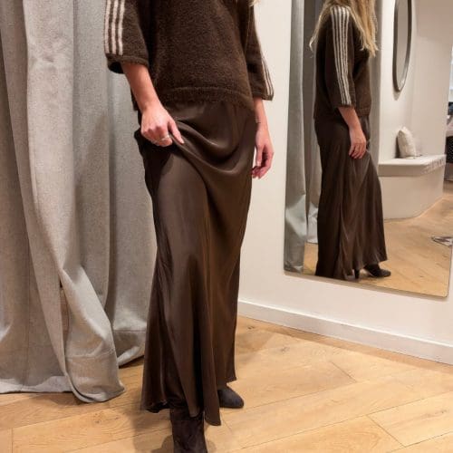 jupe elly marron outremesure
