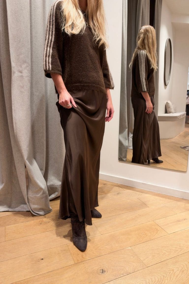 jupe elly marron outremesure