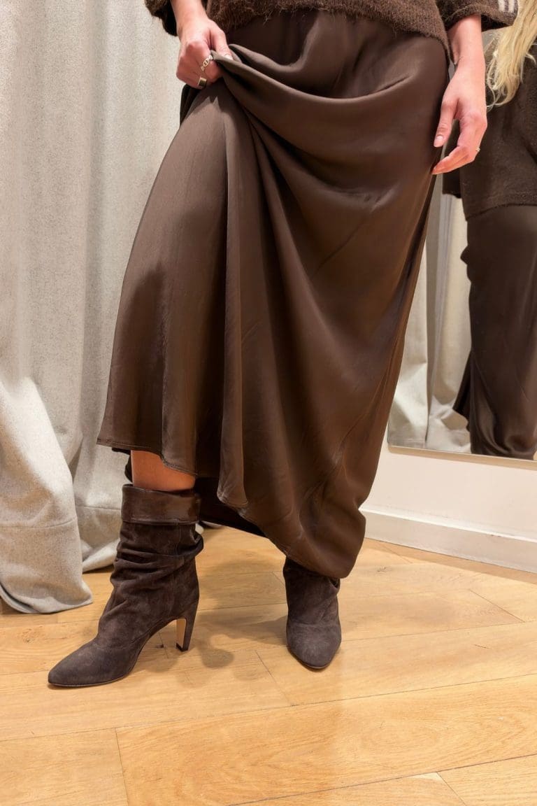 jupe elly marron outremesure