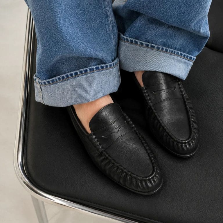 mocassin offy/02 noir Semerdjian