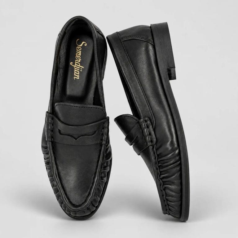 mocassin offy/02 noir Semerdjian