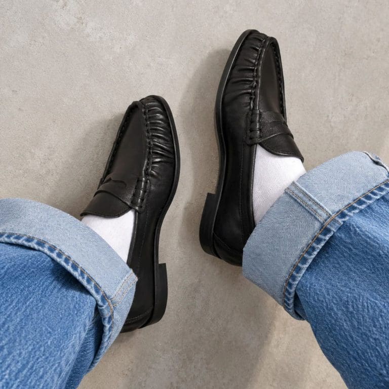 mocassin offy/02 noir Semerdjian