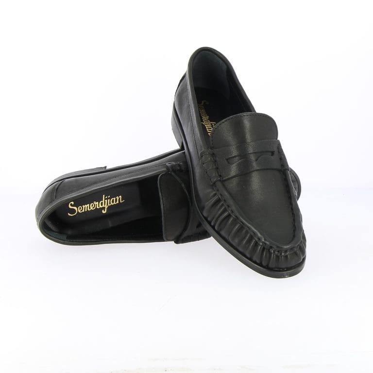mocassin offy/02 noir Semerdjian