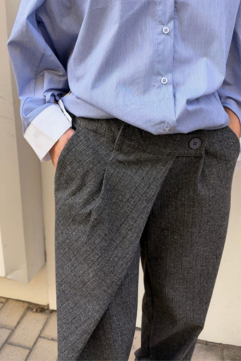 pantalon lou h2627 gris outremesure