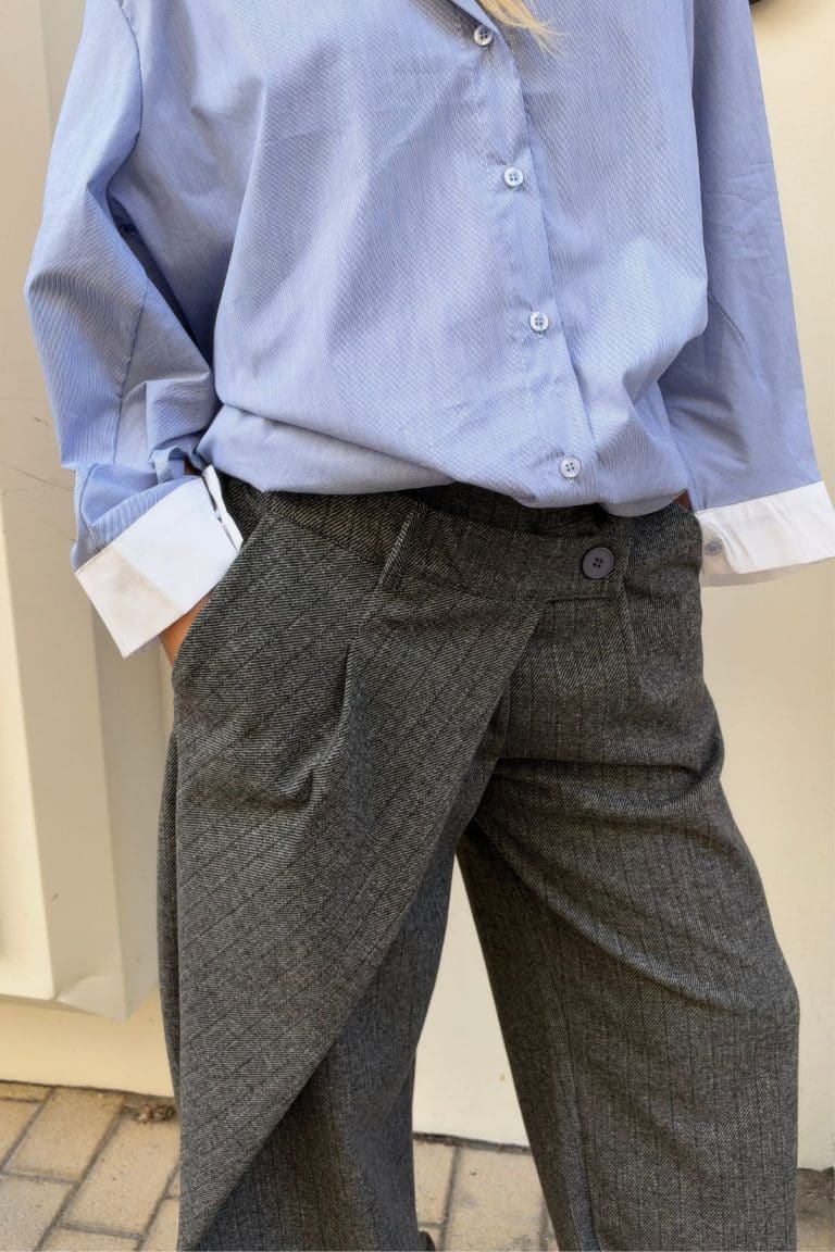 pantalon lou h2627 gris outremesure