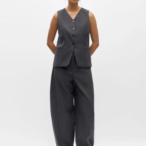 pantalon objkavin gris object