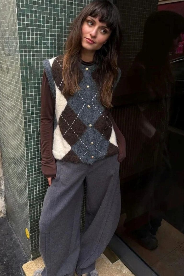 pantalon objkavin gris object