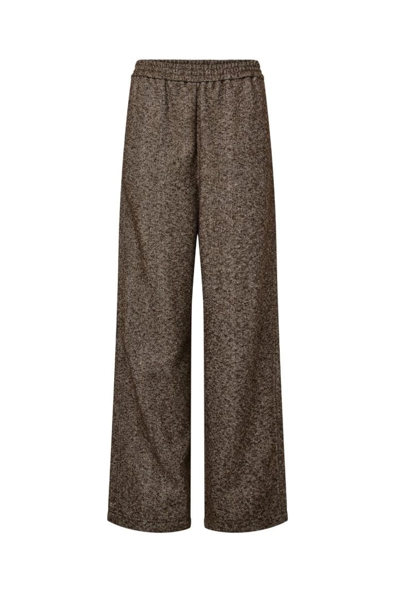 pantalon pcalberte marron Pieces