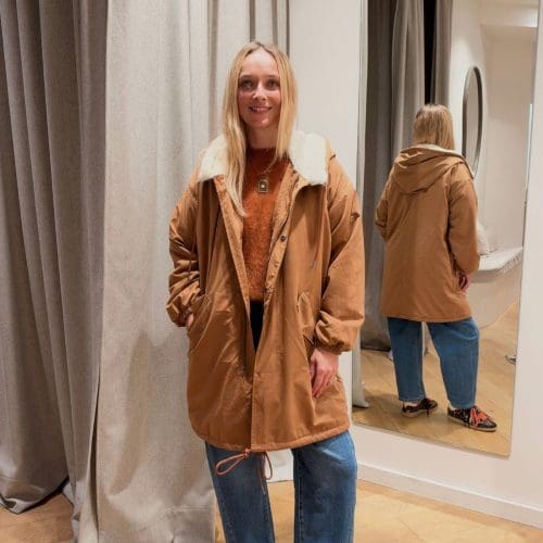 parka billy h26/7 camel Orfeo - lmk
