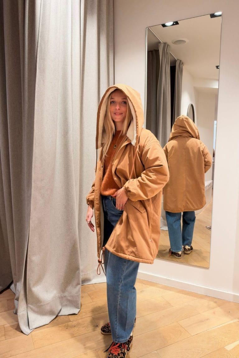 parka billy h26/7 camel Orfeo - lmk