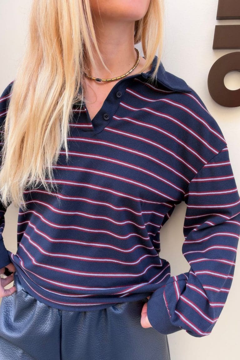 polo lise bleu outremesure