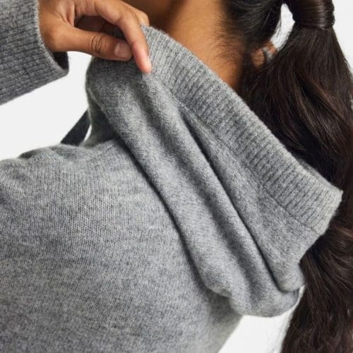 pull capuche malou gris Pieces