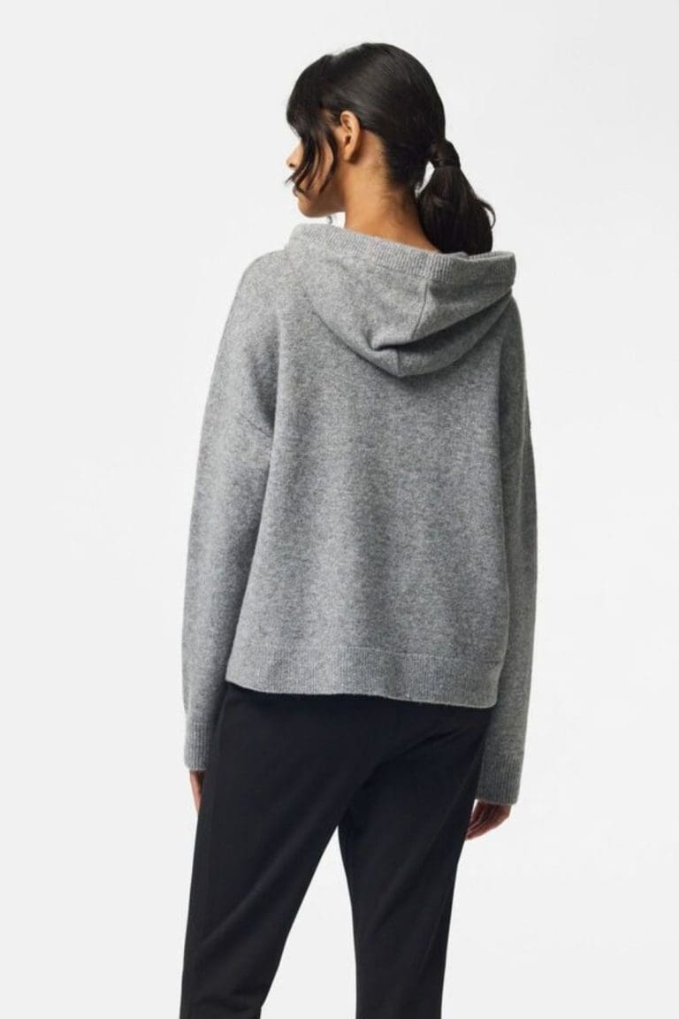 pull capuche malou gris Pieces