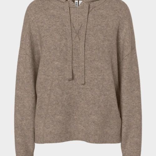 pull capuche malou taupe Pieces