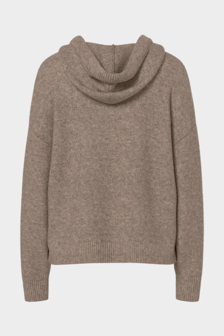 pull capuche malou taupe Pieces