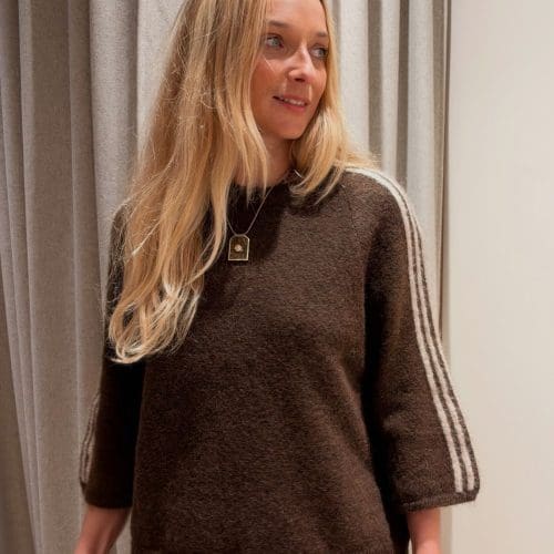 pull garance marron outremesure
