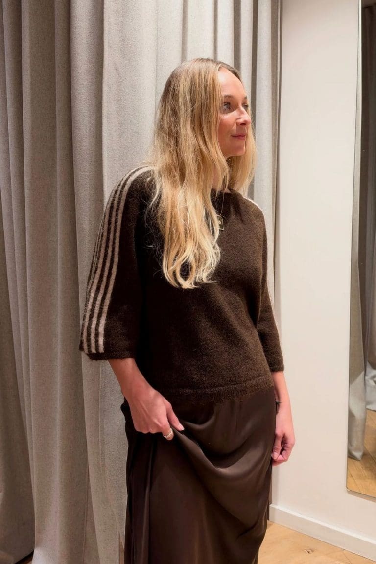 pull garance marron outremesure