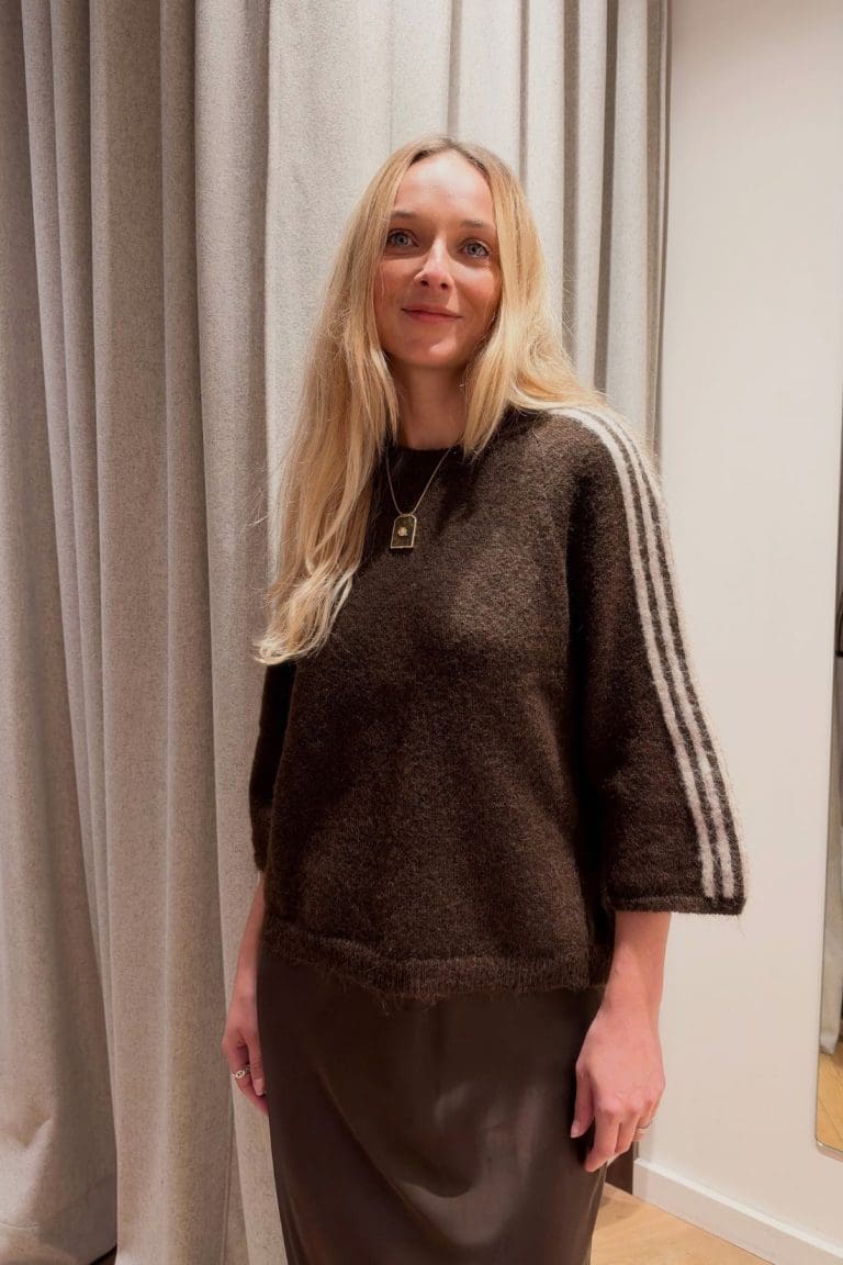 pull garance marron outremesure