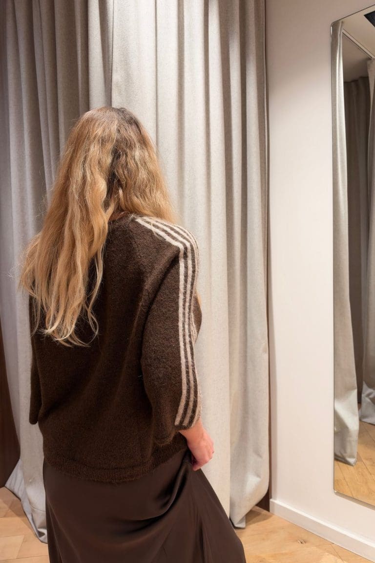 pull garance marron outremesure
