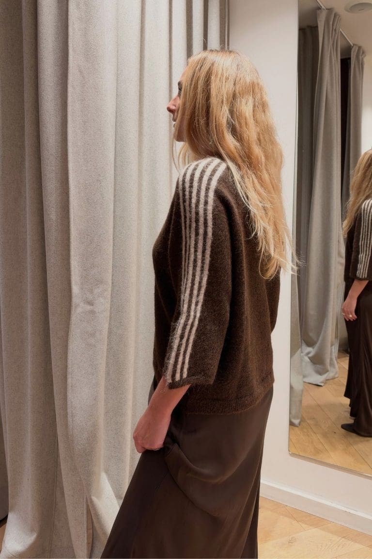 pull garance marron outremesure