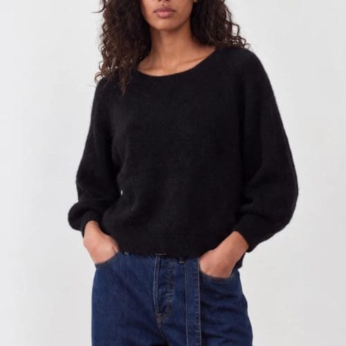 pull maeva h26/7 noir Orfeo - lmk