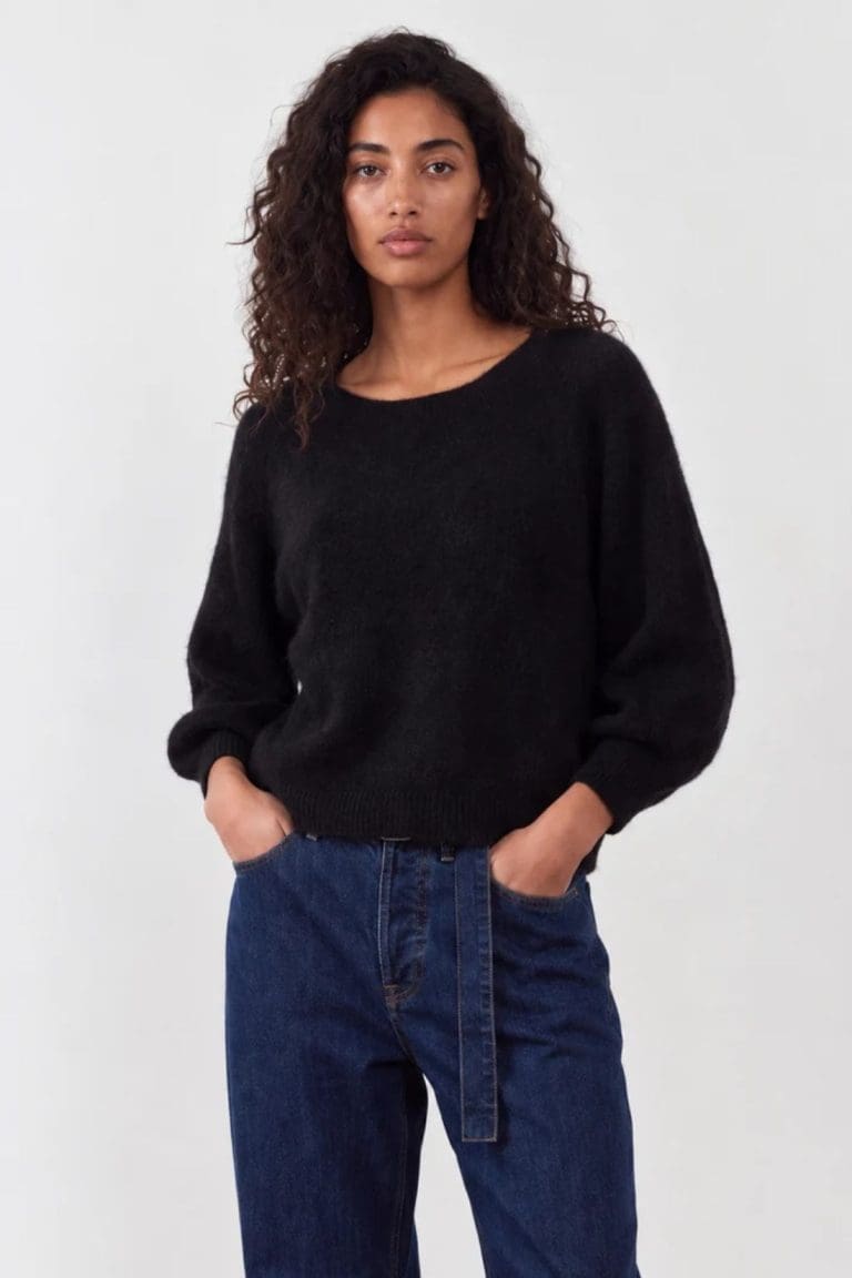 pull maeva h26/7 noir Orfeo - lmk