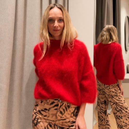 pull marlo. rouge outremesure