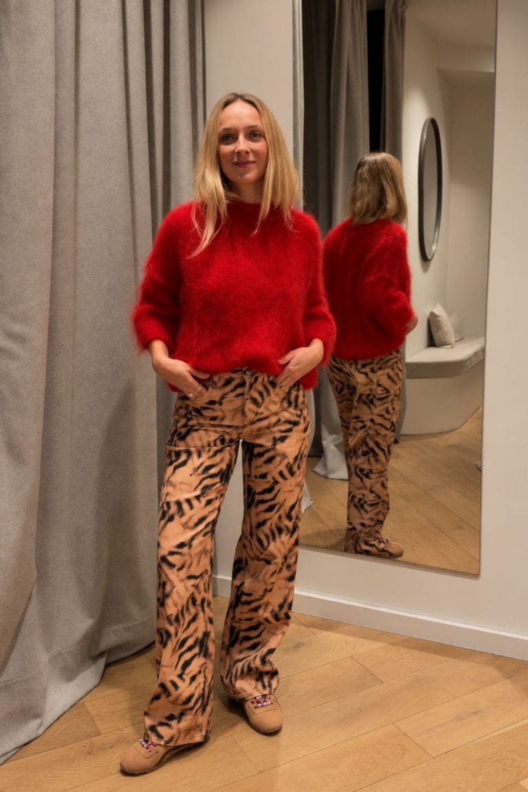 pull marlo. rouge outremesure