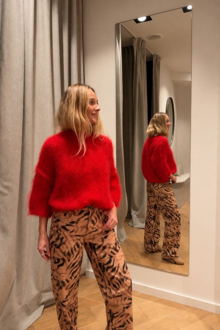 pull marlo. rouge outremesure