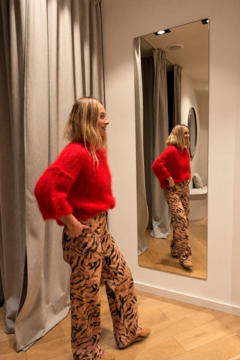 pull marlo. rouge outremesure
