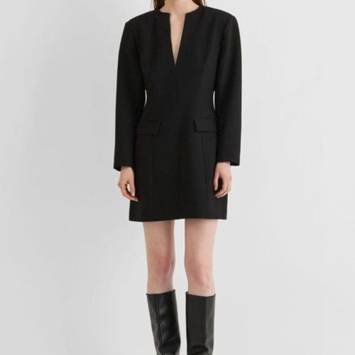 robe rourae noir rouge edit