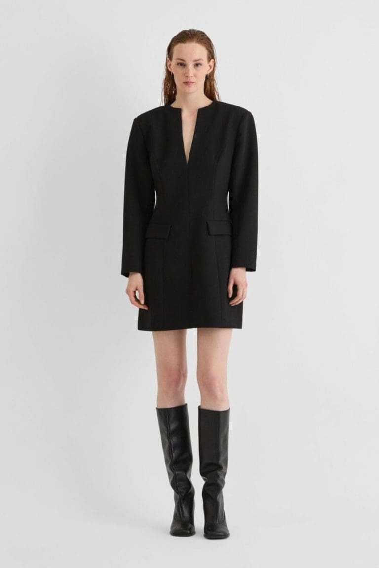 robe rourae noir rouge edit