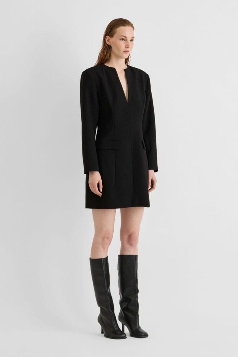 robe rourae noir rouge edit