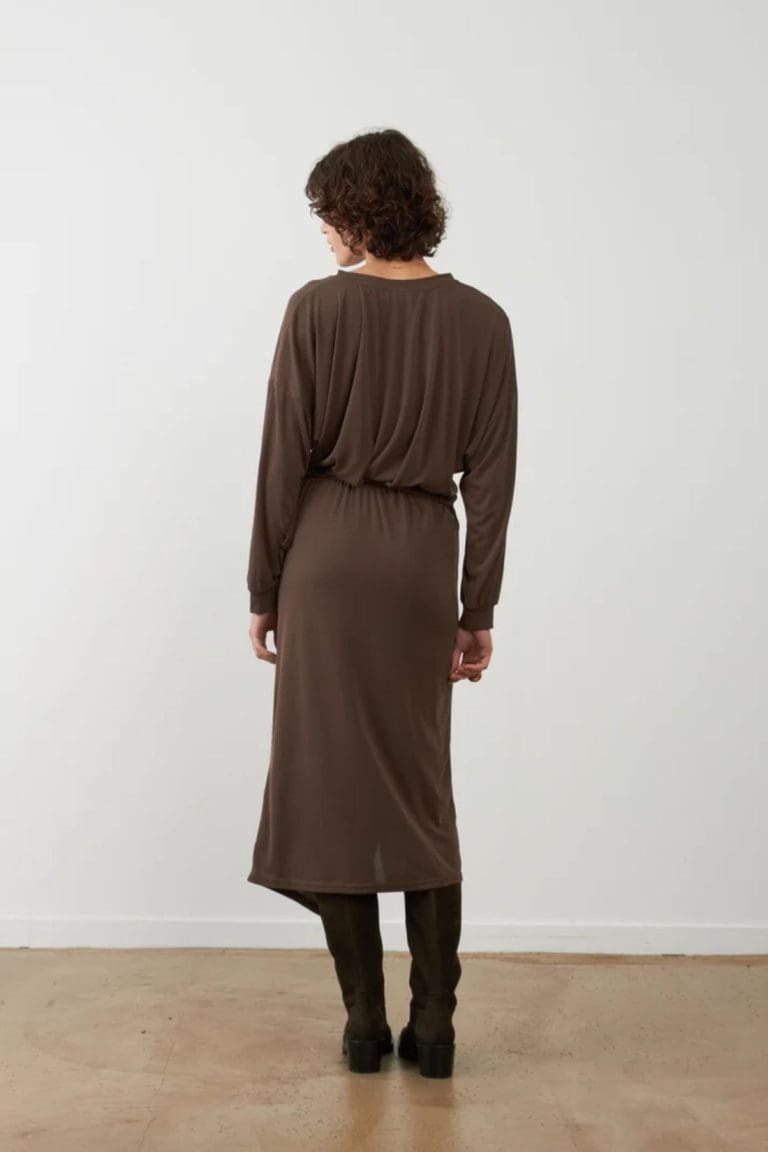 robe tabitha h26/7 marron Orfeo - lmk