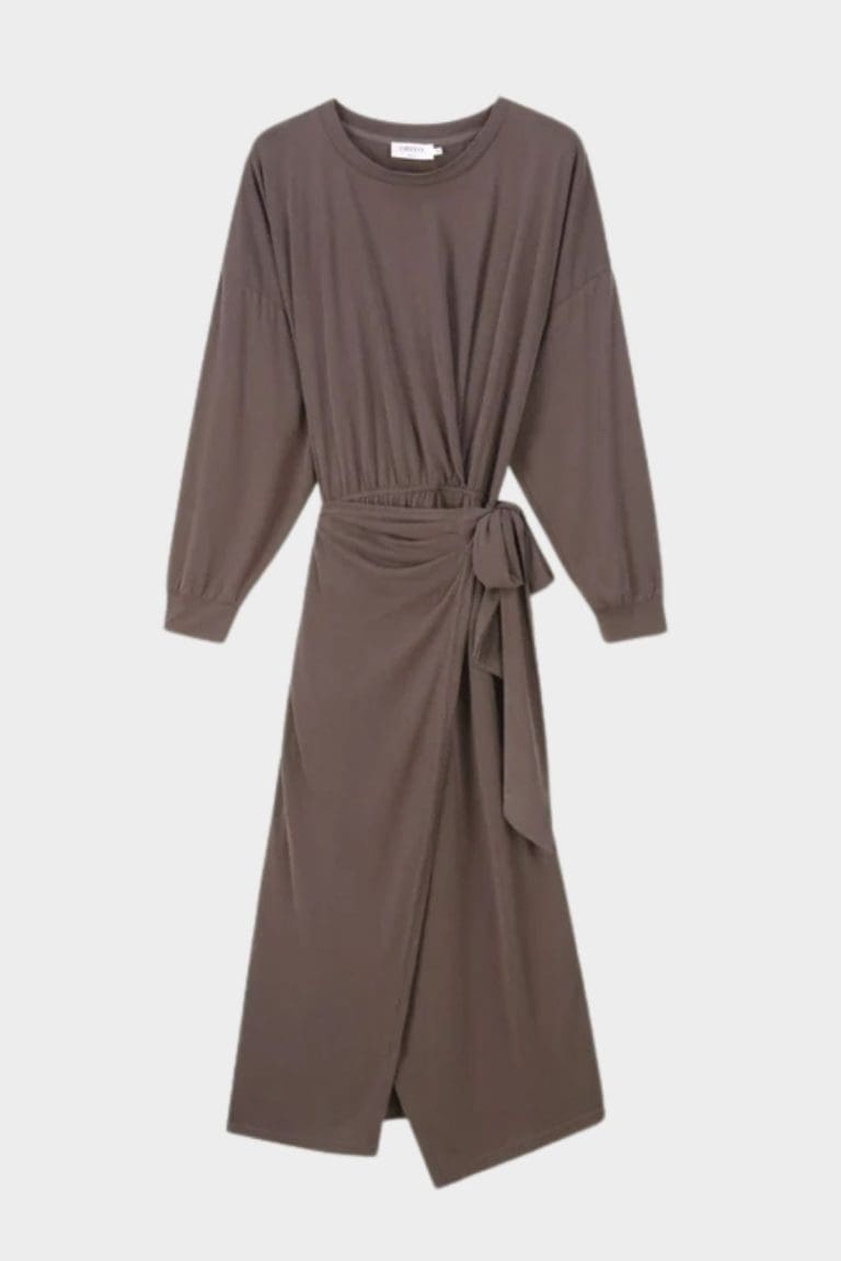 robe tabitha h26/7 marron Orfeo - lmk