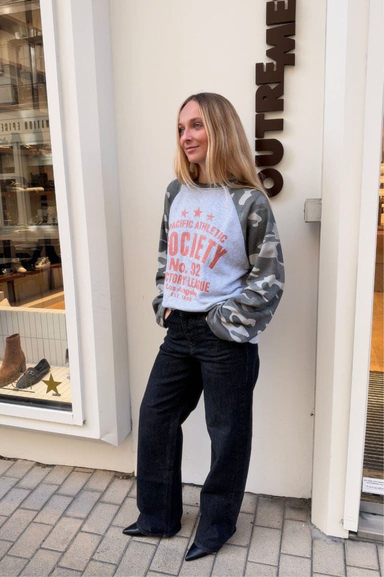 sweat cam kaki outremesure