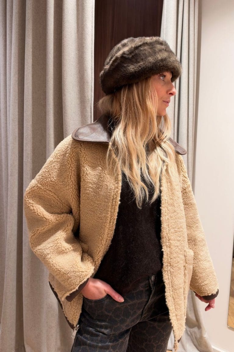 veste bobby marron outremesure