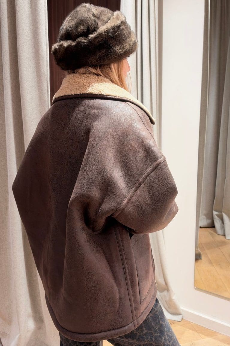 veste bobby marron outremesure