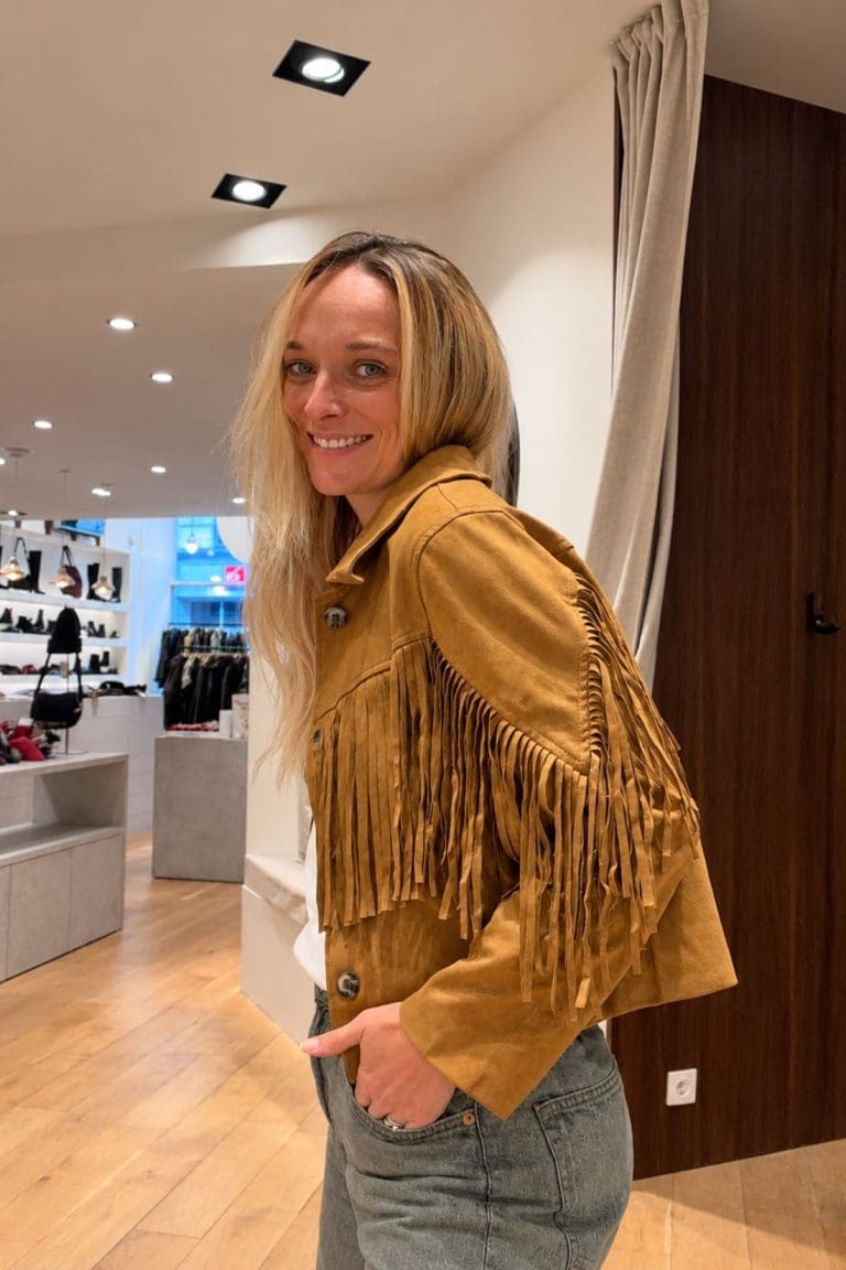 veste madison camel outremesure