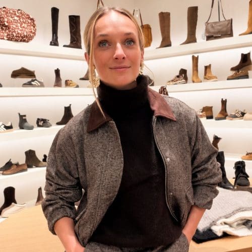 veste pcalberte marron Pieces