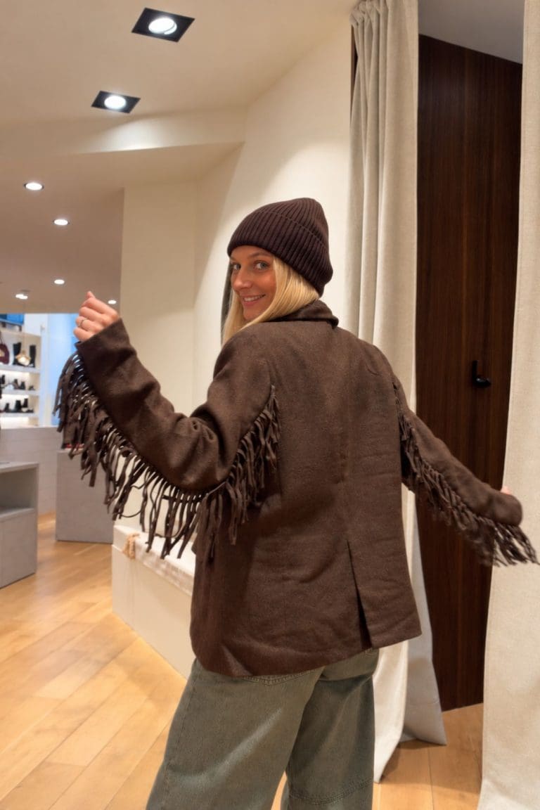 veste xera marron outremesure