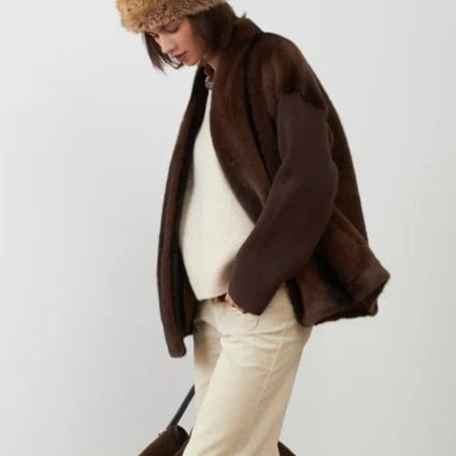 veste yana h26/7 marron Orfeo - lmk