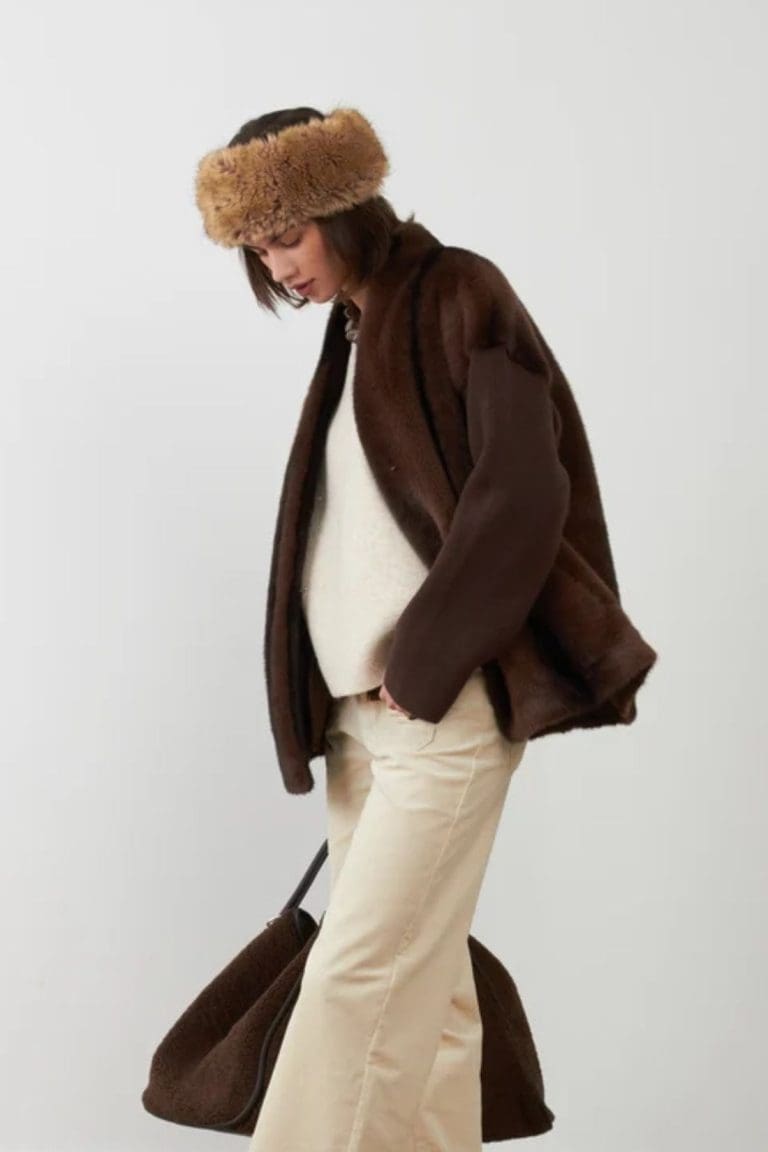 veste yana h26/7 marron Orfeo - lmk
