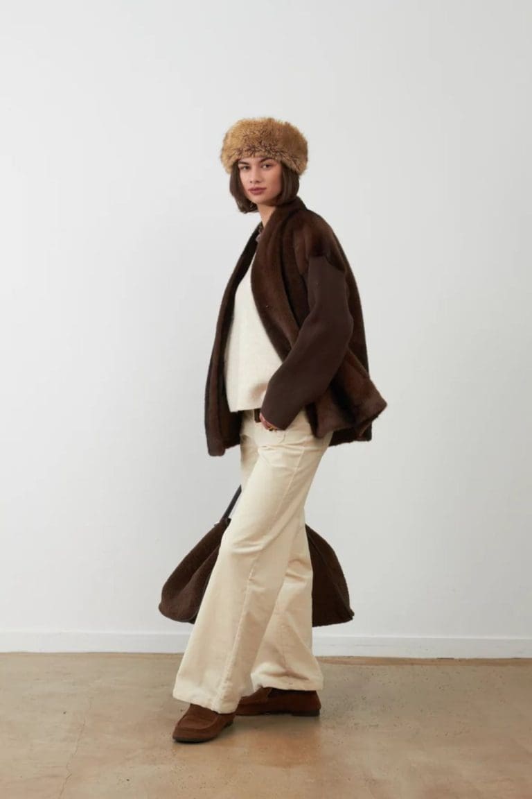 veste yana h26/7 marron Orfeo - lmk