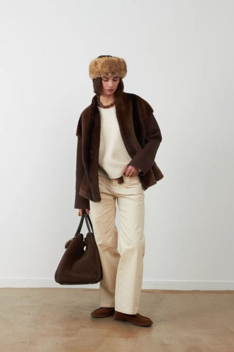 veste yana h26/7 marron Orfeo - lmk